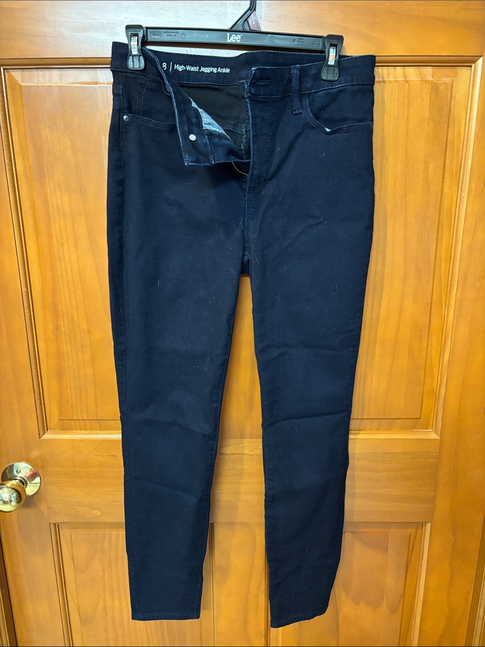 Talbots Navy High-Waist Jeggings Ankle-Length